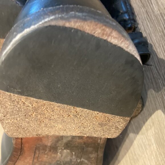 Frye Pebbled Leather Calf High Paige Trapunto Boots - Picture 11 of 14